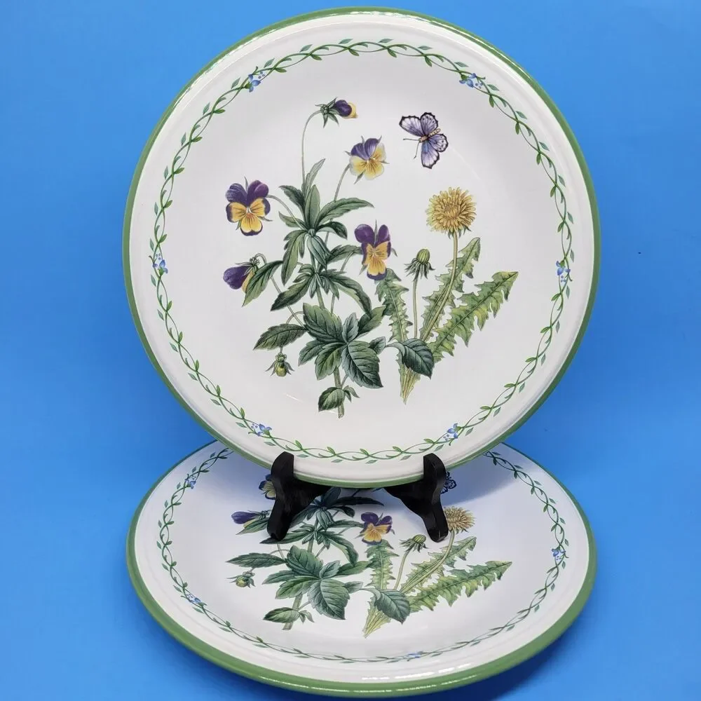 Studio Nova Y2372 Garden Bloom Set Of 2 Vintage Floral 10 3/4